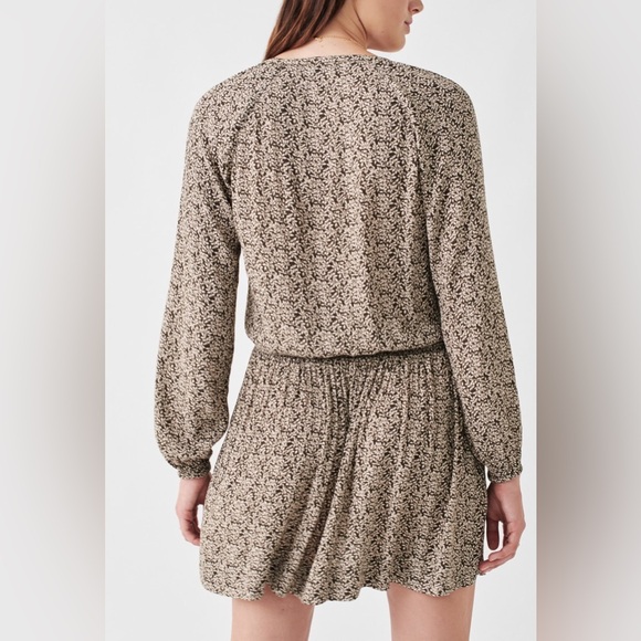 FAHERTY Montara Dress in Leaf Batik Size Large VGUC - Picture 5 of 8